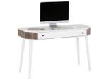 Möbelix , Holzwerkstoff , 1 Schublade(n) Schubladen , 120x76.4x50 cm , Büromöbel, Schreibtische, Schreibtische