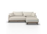 Wohnlandschaft Melia Creme Chenille