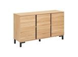 Sideboard Lori Eichefarben MDF