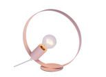 Möbelix , Pink , Metall , 25x25x10 cm , RoHS, Europäischer Sicherheitsstandard , Schnurschalter, einfach zu transportieren ,