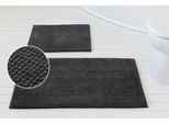 Badematte OTTO HOME "Kaelan, weicher Chenille", grau, H:14mm, Polyester, Badematten, Badematte, Badvorleger, Badteppich weiches Chenille, pastellfarben, Badezimmer