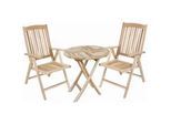 Gartenset Java Teak 3-tlg.