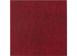 Teppichfliese ANDIAMO "Abbo, selbstklebend, Gesamthöhe 4 mm", rot, B:40cm L:40cm, Obermaterial: 100% Polypropylen, Teppiche, Bodenschutz, quadaratisch 40x40 cm, 25er Set, 50er Set, 100er Set