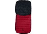 Fußsack HEITMANN FELLE "Eisbärchen - Steppfußsack", Kinder, rot, Polyester, Fußsäcke Fußsack, für die Übergangszeit, ideal für Kinderwagen & Buggy, waschbar