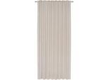 Fertigvorhang Elisa in Beige ca. 135x255cm