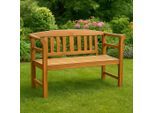 Möbelix , Akaziefarben , Holz , Akazie , 48.5x82x115 cm , Truhe im Sitz, mit Rückenlehne, abwischbar, in verschiedenen Größen erhältlich , Gartenmöbel, Gartenbänke