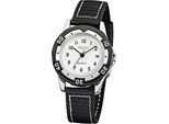 Quarzuhr REGENT "6800.79.10, F318", schwarz, Armbanduhren, Kinder, Quarzuhr, Armbanduhr, Kinderuhr, Lernuhr, Jungen, Schulanfang, Geschenkidee