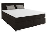 Boxspringbett COTTA "Simba", braun, L:209cm, Komplettbetten, Boxspringbett, wahlweise mit oder ohne Matratze und Topper bestellbar