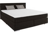 Boxspringbett COTTA "Simba", braun, L:209cm, Komplettbetten, Boxspringbett, wahlweise mit oder ohne Matratze und Topper bestellbar