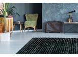 Teppich KAYOOM "Prime 110", schwarz (anthrazit, multi), B:160cm H:15mm L:230cm, Viskose, Teppiche, Teppich, Handgefertigtes Unikat, sehr weiche Haptik, pflegeleicht