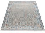 Teppich OCI DIE TEPPICHMARKE "BESTSELLER MIRI", bunt (grau, multi), B:240cm H:8mm L:340cm, Polyacryl, Viskose, Teppiche, Teppich, Glanz Viskose, mit Fransen, Hoch Tief Struktur, Vintage, Wohnzimmer