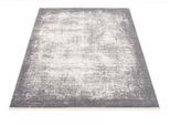 Teppich OCI DIE TEPPICHMARKE "TOP EMILIA", grau, B:240cm H:7mm L:340cm, Polypropylen (PP), Teppiche, Teppich, 3-D Hoch Tief Optik, mit Fransen, Wohnzimmer
