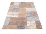 Teppich OCI DIE TEPPICHMARKE "Sofi Grand", beige (beige, braun), B:160cm H:12mm L:230cm, Kunstfaser, Teppiche, Teppich, Frisé Teppich, Kurzflor, Karo,Wohnzimmer