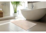 Badematte KAYOOM "Badematte Fresh Step 525", beige, (50cm x 90cm ), 1 Stk., Polyester, Badematten, Badematte, Kurzflor