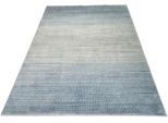Teppich OCI DIE TEPPICHMARKE "Ecoline" Gr. 7, blau, B:250cm H:7mm L:300cm, Viskose, Teppiche, Teppich, Kurzflor, dezenter Glanz, Viskose, Handweb, Wohnzimmer