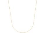 Collierkettchen AMOR "2014562", gold (gelbgoldfarben), Halsketten, Damen, Gelbgold 375, L: 42 B: 0,6mm, Made in Germany, B:0,6mm
