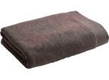 Duschtücher CHRISTY "LUXE", grau (soot), B:76cm L:137cm, Walkfrottier, Obermaterial: 100% Baumwolle, Handtücher, Luxus Duschtücher in Premium Qualität mit 730g/m², 76x137cm, 2er Set