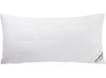 Kunstfaserkopfkissen SCHLAFGUT "Premium Kissen", weiß, B:40cm L:80cm, Bezug: 100% Baumwolle. Füllung: 100% Polyester, Kopfkissen, Klimaregulierung durch Hollofil Allerban-Füllfasern
