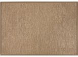 Teppich DEKOWE "Naturino Effekt", braun (camelfarben), B:80cm H:8mm L:250cm, Kunstfaser, Teppiche, Teppich, Flachgewebe, Sisal-Optik, mit Bordüre, In- und Outdoor geeignet