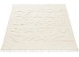 Kinderteppich CARPETFINE "ABC Alphabet", creme, B:140cm H:6mm L:200cm, Obermaterial: 100% Wolle, Teppiche, Kinderteppich