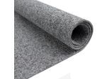 Teppichboden "Nadelfilz REWIND, Gesamthöhe 5 mm, Made in Belgium", grau, B:200cm L:100cm, Polypropylen, PRIMAFLOR-IDEEN IN TEXTIL, Teppiche, Breite 200 cm, Uni Farben, robust & strapazierfähig