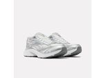 Laufschuh REEBOK "BELWAVE", Herren, Gr. 42,5, silber (weiß, silber, grau1), Leder, Synthetik, Textil, Schuhe Laufschuh