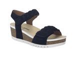 Sandale JOSEF SEIBEL "Quinn 22, schwarz", Damen, Gr. 42, schwarz, Obermaterial: 100% Rindsleder Leather cow., Schuhe Sandale