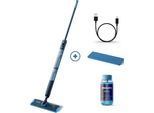 PHILIPS Akku-Wischmopp "OneUp elektrischer Wischer 5000 Series XV5113/01", blau, B:35cm H:142,4cm T:12cm, Akkusauger, 70 min Akku-Laufzeit, inkl. 1 Pad und 40 ml Reiniger, Akku-Wischmopp