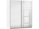 Schwebetürenschrank RAUCH "Kleiderschrank Schrank KinderzimmerSUBITO", weiß, B:181cm H:197cm T:61cm, Holzwerkstoff, Schränke, Schwebetürenschrank, Garderobe Vollspiegel Breiten 136 & 181 Höhe 197 cm - MADE IN GERMANY