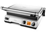 Kontaktgrill SAGE "SGR820", silber (silberfarben), B:17cm H:38cm T:39cm, Kontaktgrill_Standgrill_Tischgrill_Teppanyakigrill, Kontaktgrill, The Smart Grill