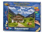 Malen nach Zahlen SCHIPPER "Meisterklasse Premium - Bergbauernhof", bunt, Malvorlagen, KinderB:40cm H:50cm, Malen nach Zahlen, Made in Germany, B:40cm H:50cm