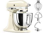 KITCHENAID Küchenmaschine "5KSM125EER", beige (creme), B:24cm H:36cm T:37cm, Küchenmaschinen, Küchenmaschine