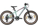 Jugendfahrrad BIKESTAR Gr. 30, grün, Fahrräder, Kinder, 30cm, 20 Zoll (50,80cm)