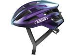 Fahrradhelm ABUS "POWERDOME" Gr. L, lila, Helme, L Kopfumfang: 57cm - 61cm, Farbverlauf, glänzend