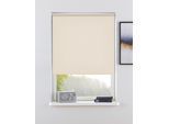 Seitenzugrollo OTTO HOME "THEMSE" Gr. 6, beige (cremeweiß), B:90cm H:150cm, Polyester, Rollos, Seitenzugrollo, Bestseller mit über 3000 4,5-Sterne-Bewertungen, Klemmträger