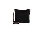 Umhängetasche TAMARIS "Umhängetasche TAS Kirsten", Mädchen, Gr. B/H/T: 26cm x 26cm x 5cm 0, schwarz (schwarz 100), Polyurethan, Taschen Umhängetasche