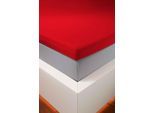 Spannbettlaken BELLANA "bellana deluxe für Topper, mit Elasthan, Premium Jersey 230 g/m²", rot, 1 Stk., Jersey, 100x200 100x210 100x220 110x200 110x210 110x220 120x200 120x210 120x220 90x200 90x210 90x220 10cm, Jersey, Obermaterial: 95% Baumwolle, 5% Elasthan (LYCRA), Bettlaken, Spannbettlaken, mit 5% Elasthan, für Topper mit 4-10cm Höhe, bügelfrei, faltenfrei