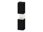 Duravit Hochschrank Qatego 40x36x1760cm, 2 T, An l, w matt/Eiche sw (QA1346L84160000)