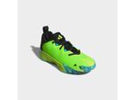 Basketballschuh ADIDAS PERFORMANCE "Adidas Initiation", Herren, Gr. 47, lucid lemon, core schwarz, lucid aquamarine, Textil, Schuhe