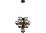 Novel Hängeleuchte, Schwarz, Metall, Glas, Vintage,Vintage, rund,rund, 153 cm, RoHS, ISO 9001, Bsci, CE, höhenverstellbar, Lampen & Leuchten, Innenbeleuchtung, Hängelampen, Pendelleuchten