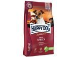 HAPPY DOG Sensible Trockenfutter Hund Adult, Mini Africa 4 kg