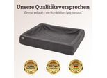 SABRO KUDDE Hundebett Wildleder braun 1,17 m, 1,5 m