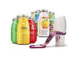 SmoothieDog Mix 12x 250 ml + Doggyroller Rosa mit Karabiner