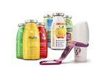 SmoothieDog Mix 6x 250 ml + Doggyroller Rosa mit Karabiner