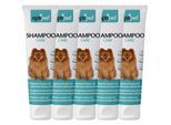 OptiPet Hundeshampoo für gepflegetes Fell 5x250 ml