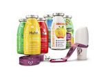 SmoothieDog 6er Mix + Doggyroller Rosa L