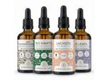 Wolfsbacher Natur Futteröl Set 4 x 100ml