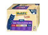 MultiFit Adult Sauce Duo Fish & Classic Mix Multipack XXL 92x100g