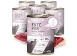 REAVET Hunde Nassfutter - Ente PUR 6x400 g