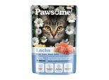 Pawsome Nassfutter Katze, Adult, Light, Lachs 28x85 g
